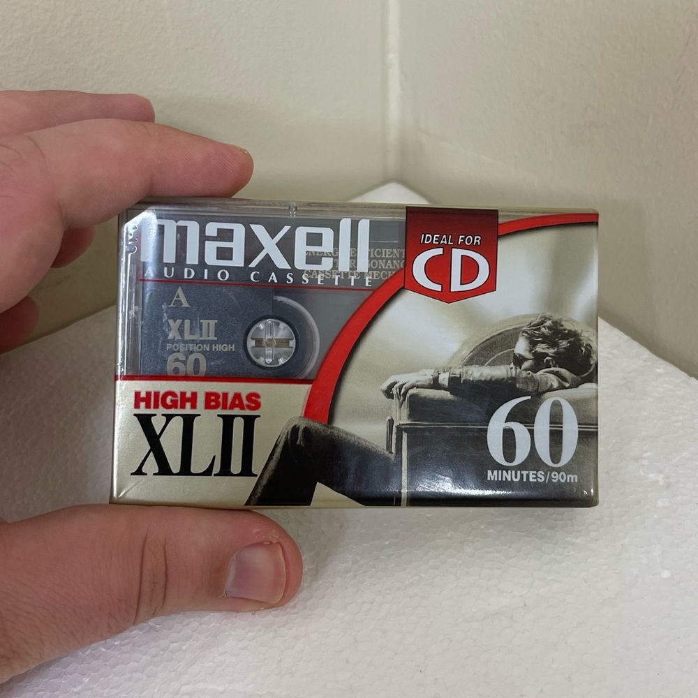 Vintage Maxwell XLII 60 Sealed Cassette